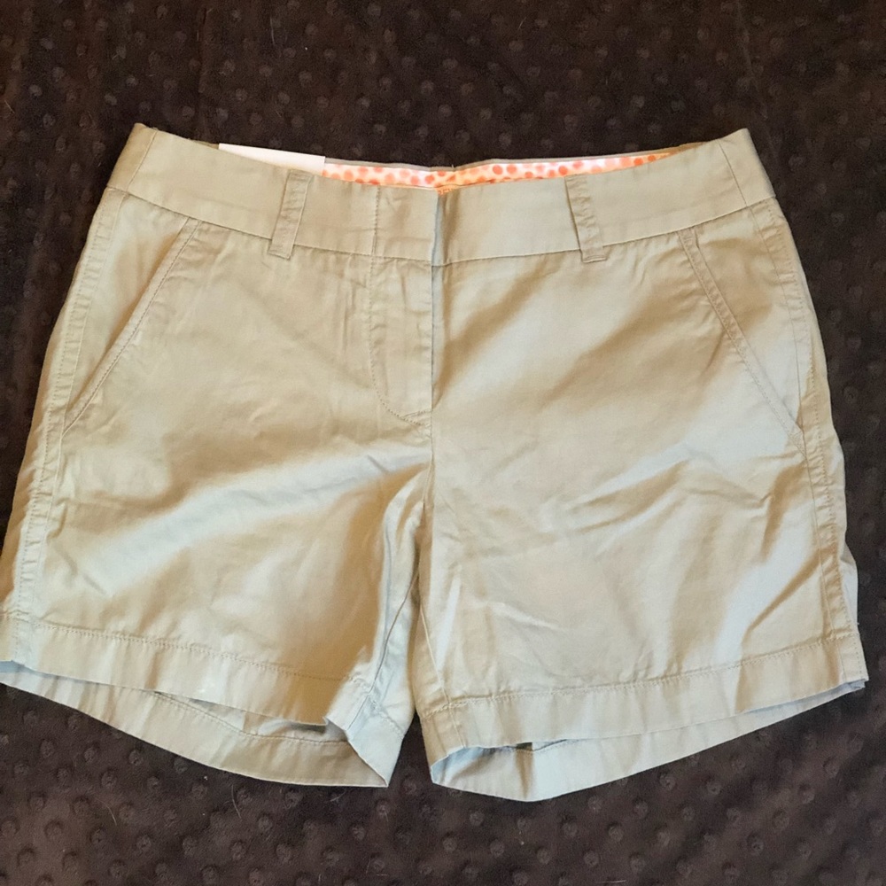 J. Crew Khaki City-Fit Shorts